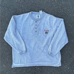 Philadelphia Flyers NHL 2000s Henley sweater 2XL